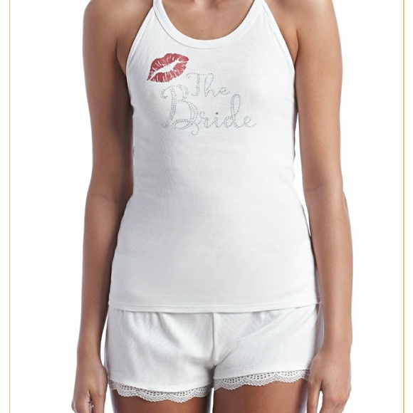 Betsey Johnson Other - 🍒NWT🍒 BETSEY JOHNSON BRIDAL PJ SET